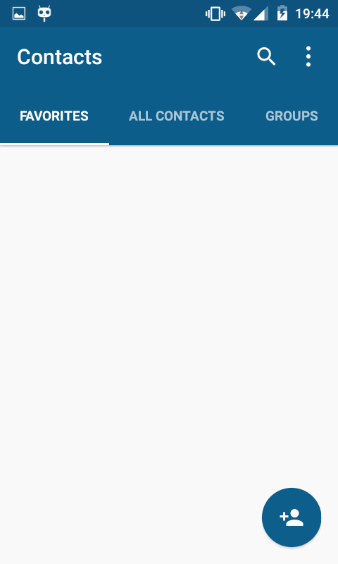 CM 12 Sense 7 Blue Theme