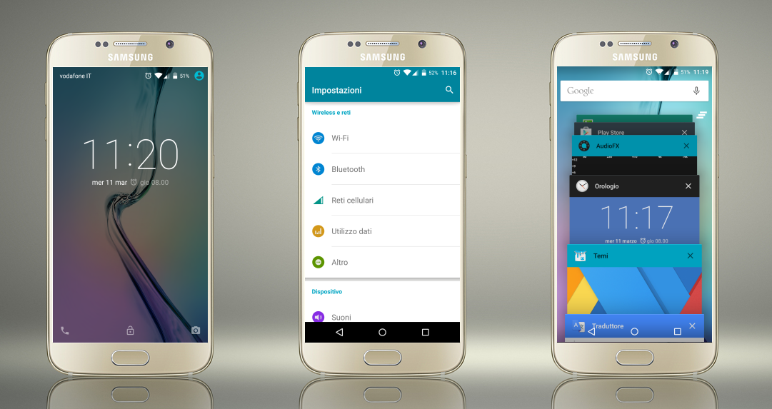 CM12 TouchWiz S6 Theme