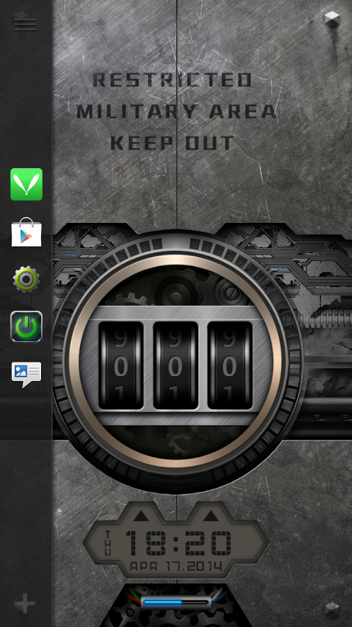 Code Lock Live Locker Theme