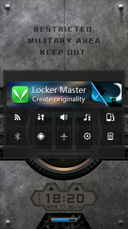 Code Lock Live Locker Theme