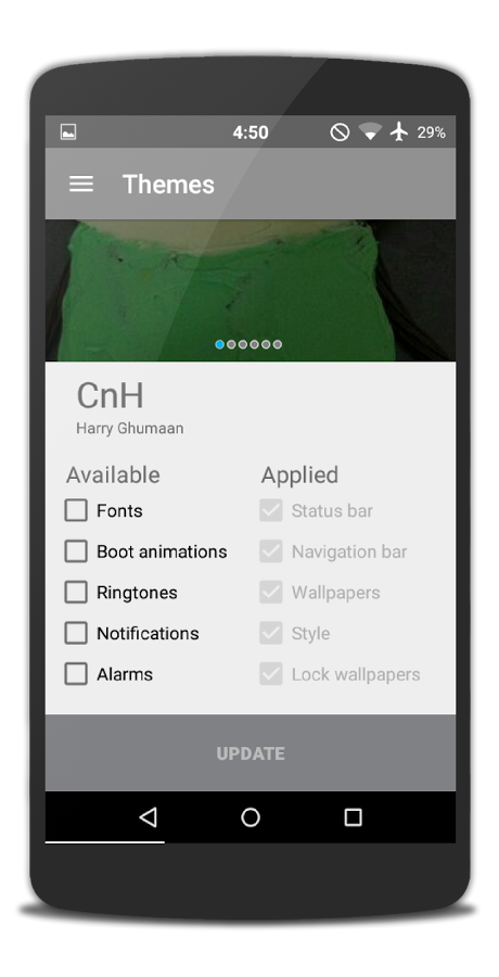 Cyanpiness CM12 Theme