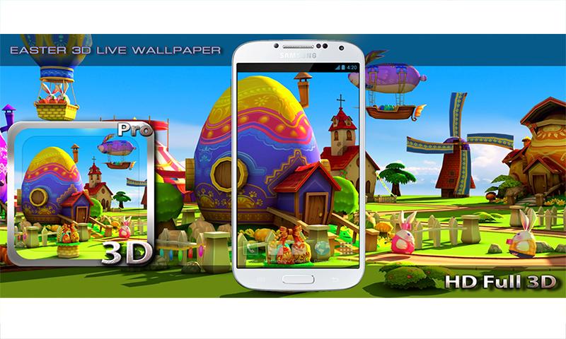 Easter 3D Live Wallpaper