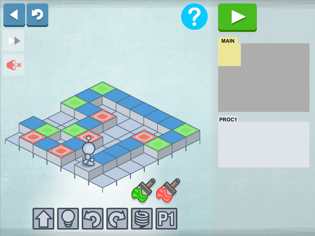 Lightbot - Programming Puzzles