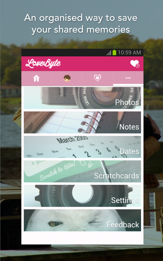 LoveByte - Couples in Love App
