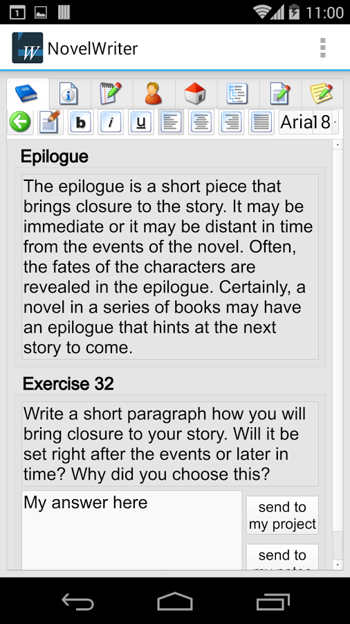 Novel Writer