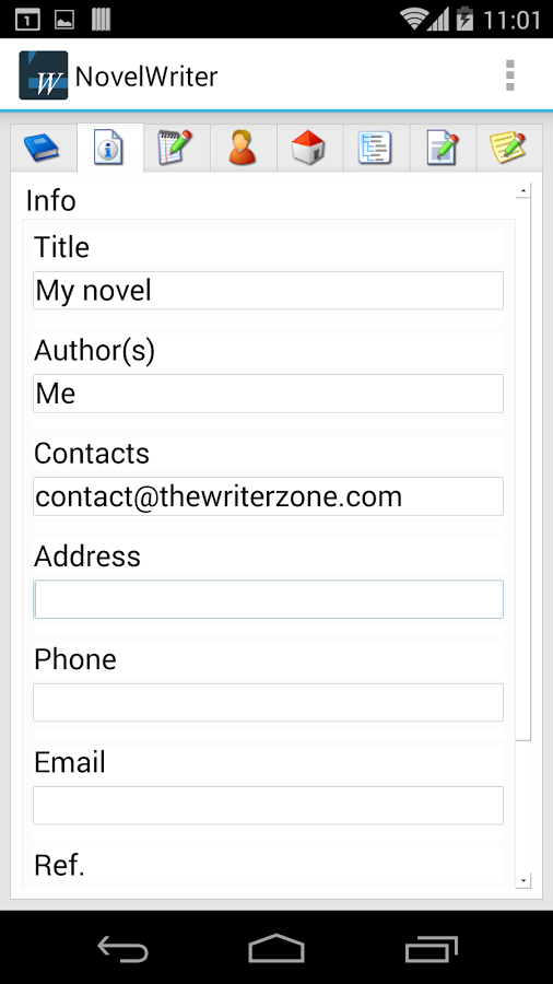Novel Writer