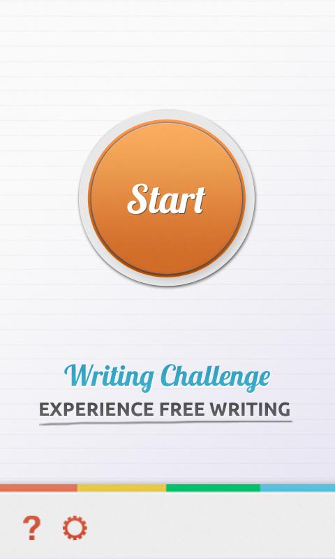 Writing Challenge