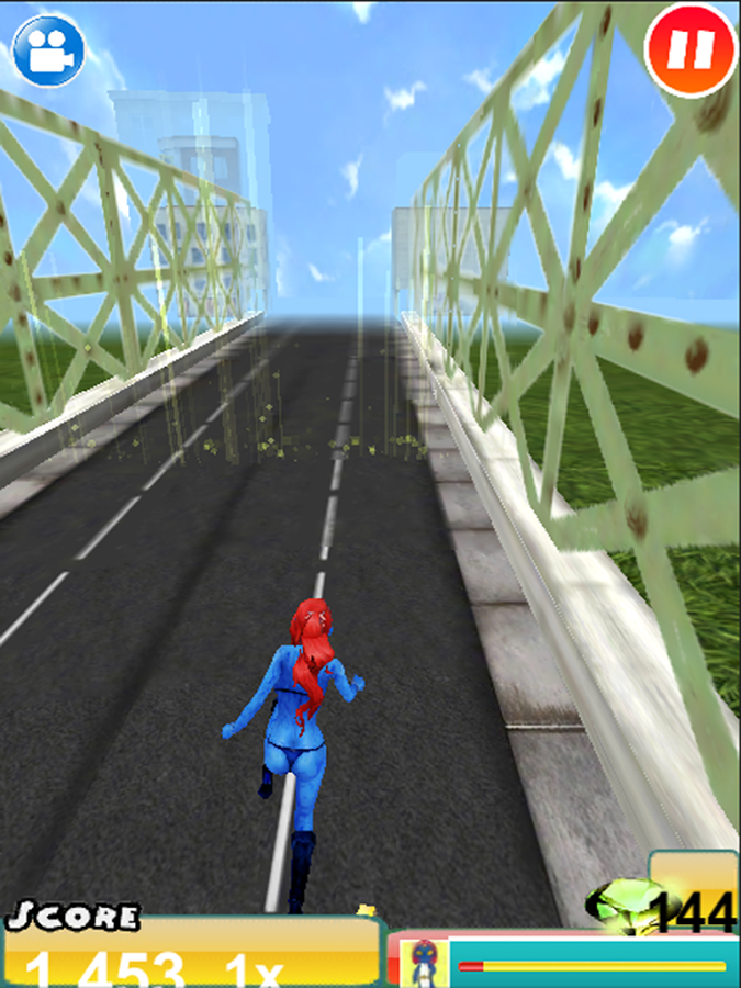 X-Wars: Mutants 3D Run & Smash