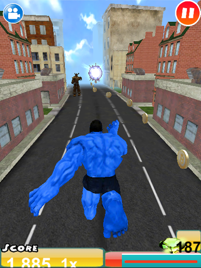 X-Wars: Mutants 3D Run & Smash