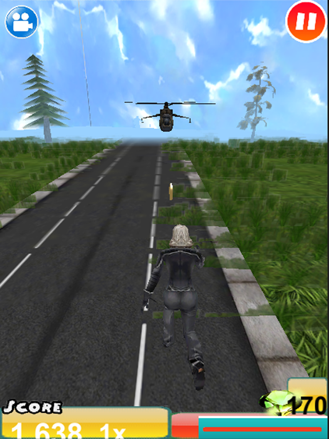 X-Wars: Mutants 3D Run & Smash