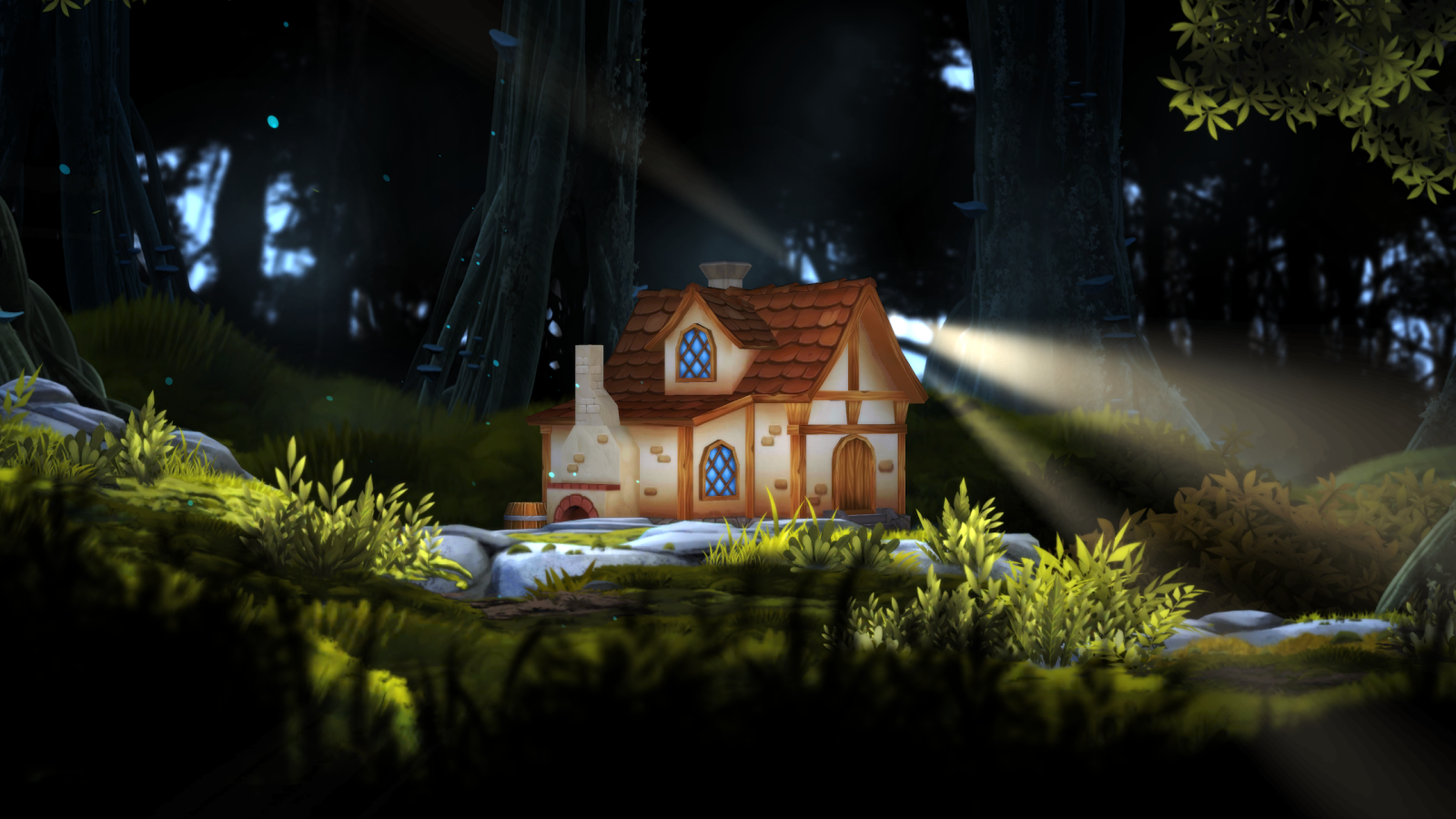 3D Forest House Full LWP