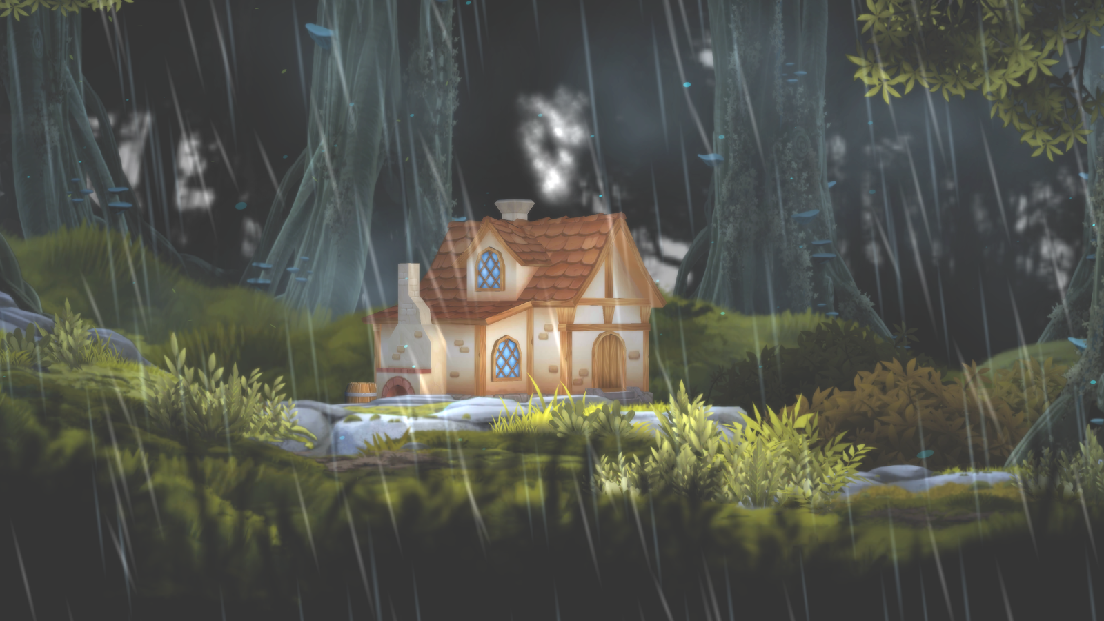 3D Forest House Full LWP