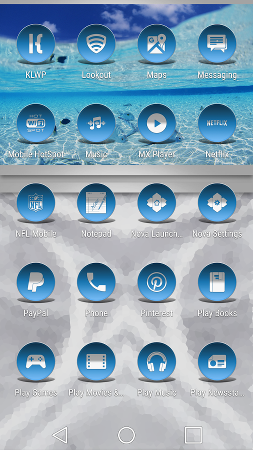 Daf Blue - Icon Pack