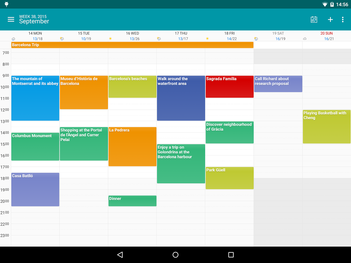 DigiCal calendar & widgets
