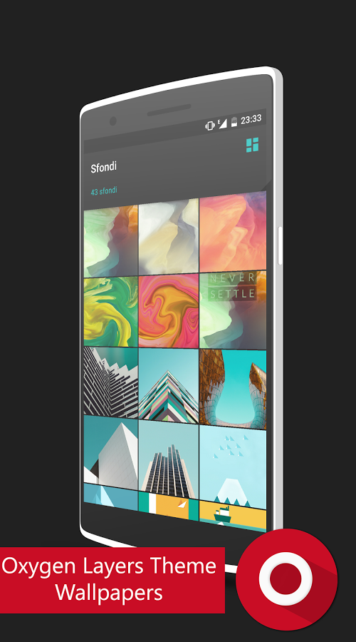 Oxygen - Layers Theme