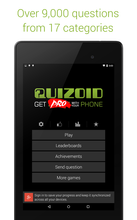 Quizoid Pro: 2019 Trivia Quiz with 5 Game Modes