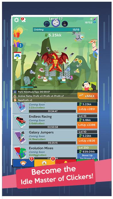 Idle Master of Clickers (Mod Money)