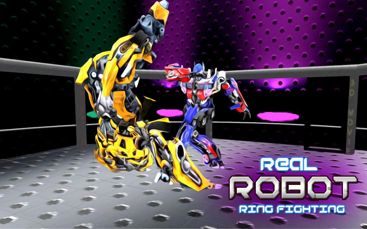 Real Robot Ring Fighting
