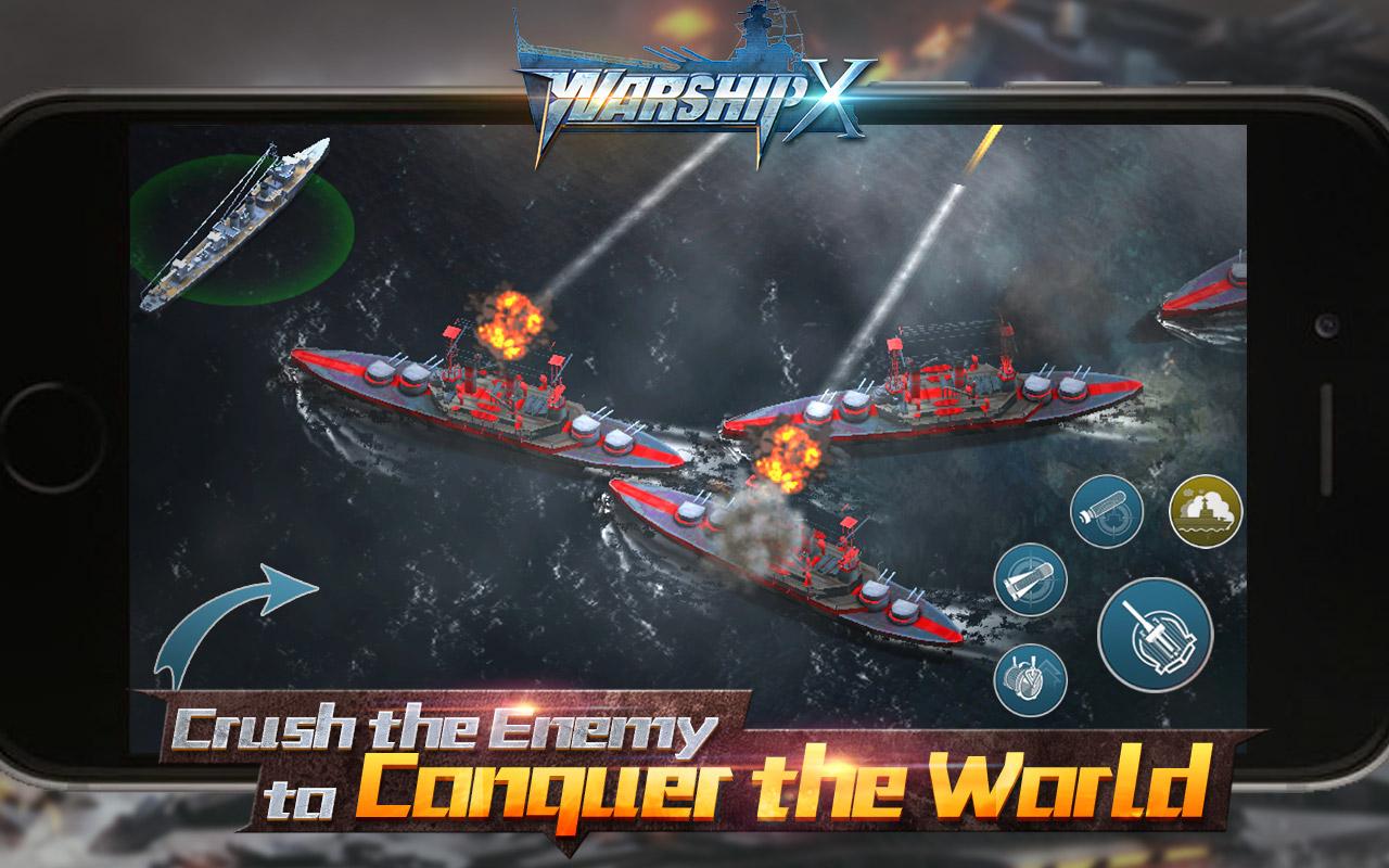 Warship X - Massive Naval Game