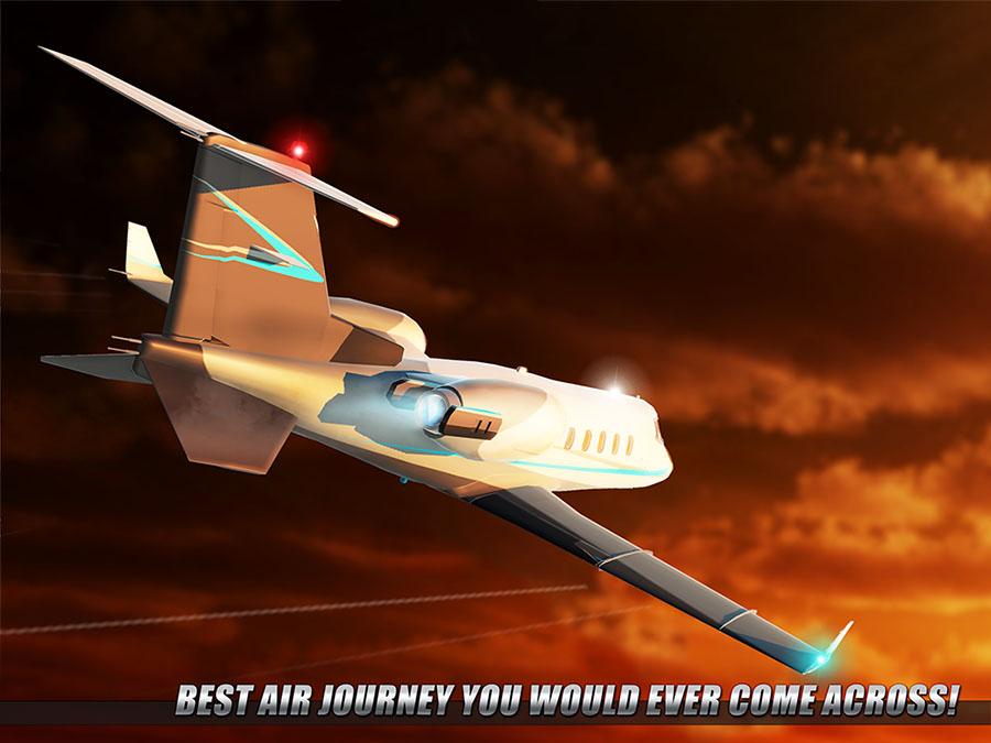 City Airplane Flight Tourist Transport Simulator (Mod)
