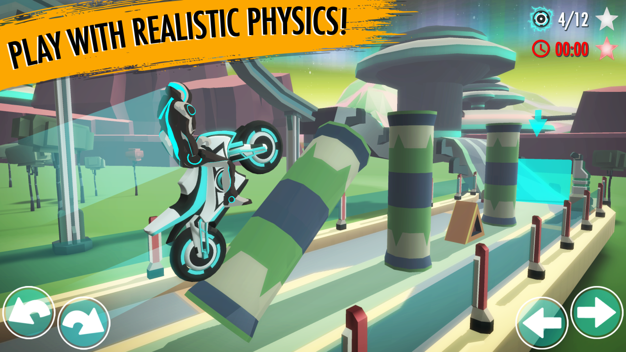 Gravity Rider: Extreme Balance Space Bike Racing