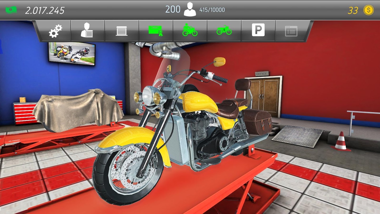 Motorcycle Mechanic Simulator (Mod Money)