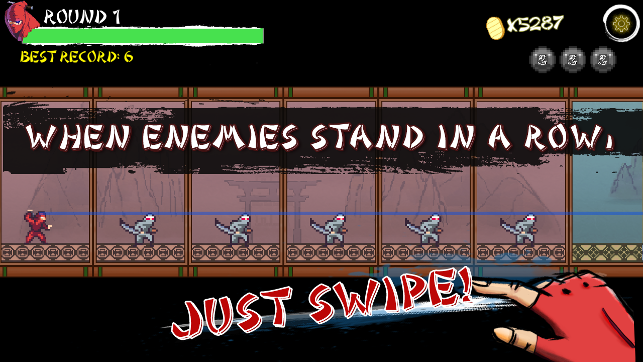 NINJA ISSEN - New Slash Game