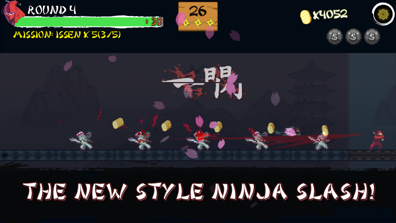 NINJA ISSEN - New Slash Game