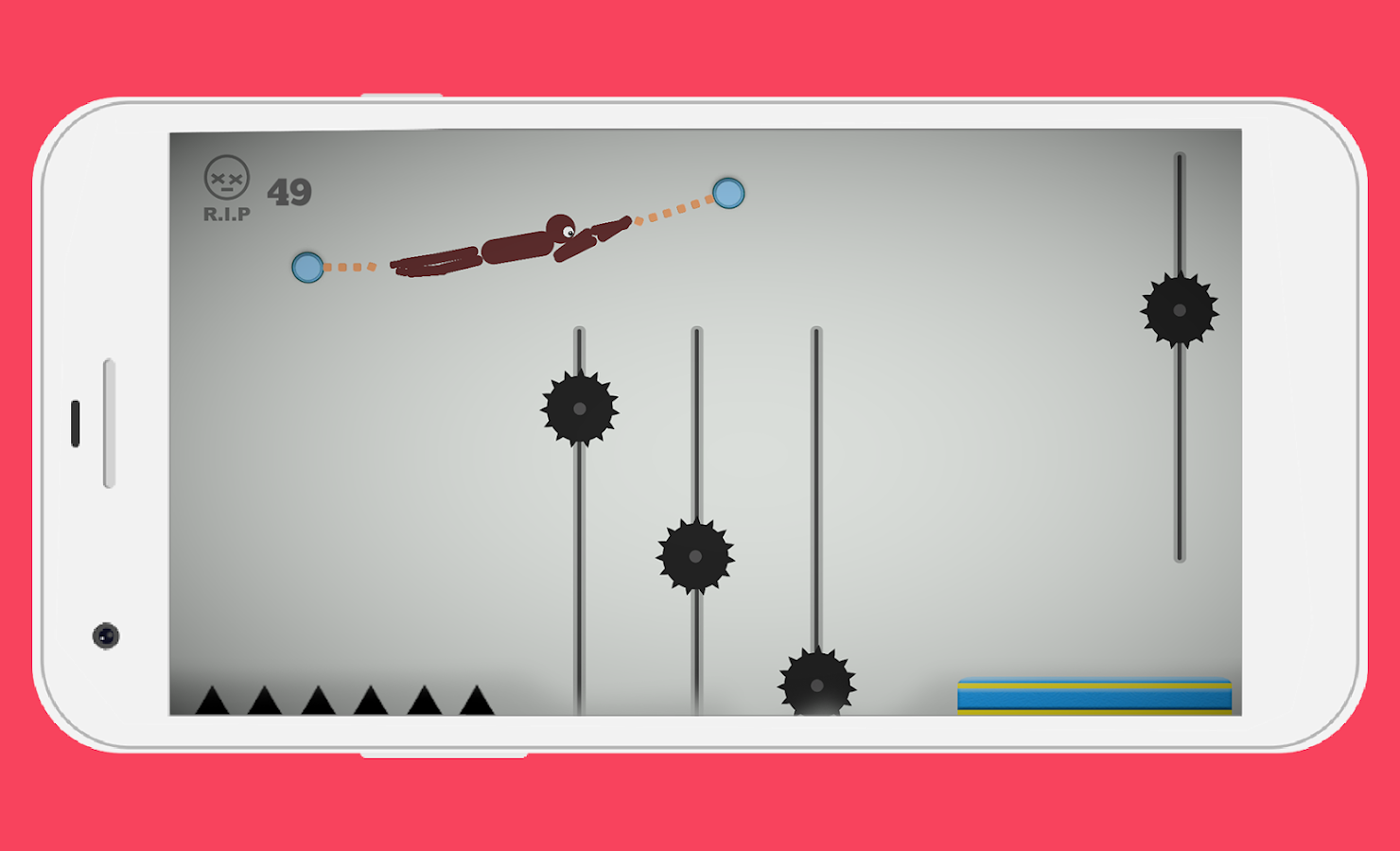 Stickman : Rope Escape