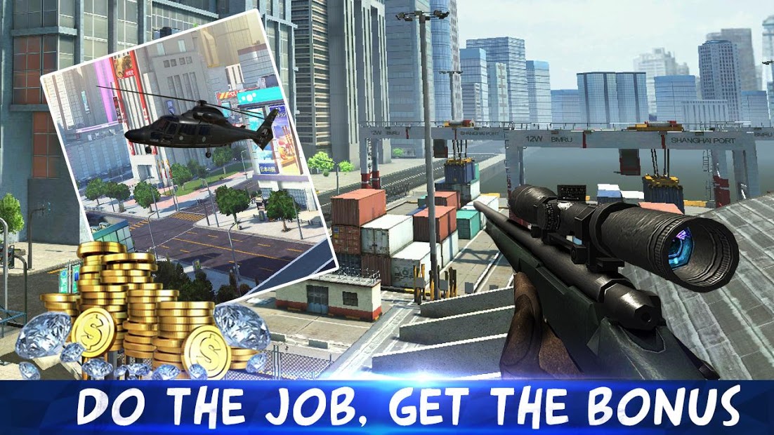 Sniper 3D Strike Assassin Ops - Gun Shooter Game [Mod Money]