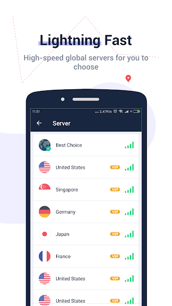 Top VPN - Secure, Private, Free Internet Unlimited [Pro]