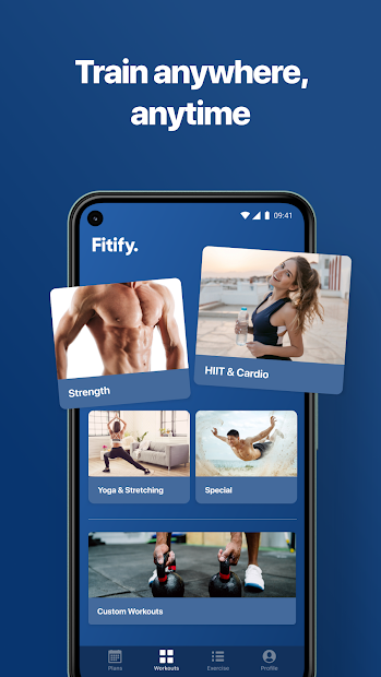 Fitify: Workout Routines & Training Plans [Unlocked] [Mod Ex
