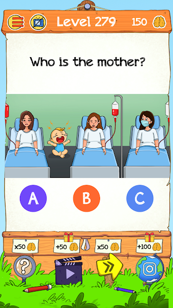 Braindom 2: Brain Teaser Games (Mod Money)