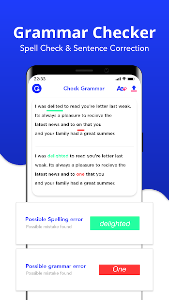 English Grammar Check & Spell (Mod)