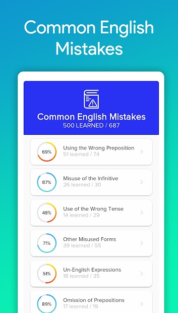 English Grammar: Learn & Test (mod)