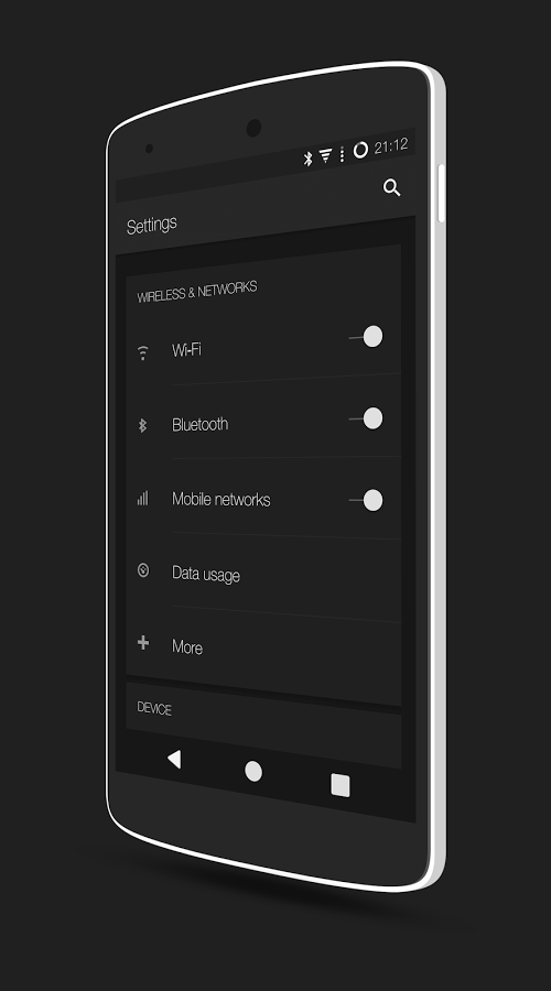 Carbon UI - CM12 Theme