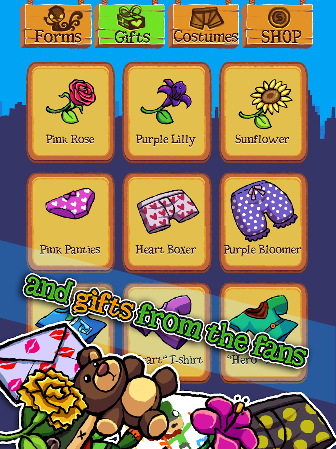 Change Man - Super Hero Game