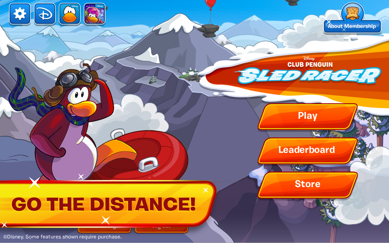 Club Penguin Sled Racer (mod)