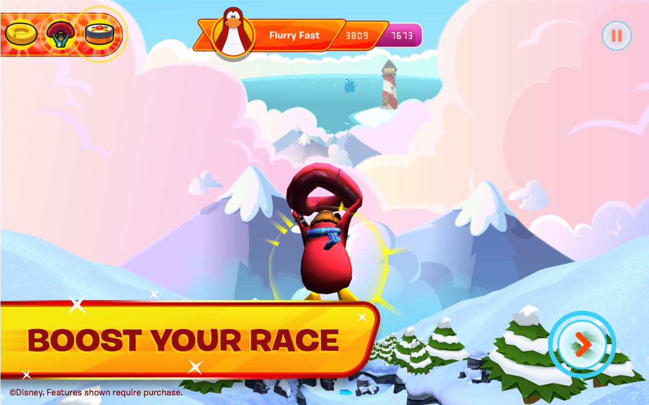 Club Penguin Sled Racer (mod)