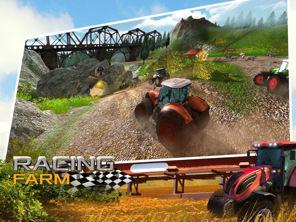 Crazy Farm Racing 3D Premium