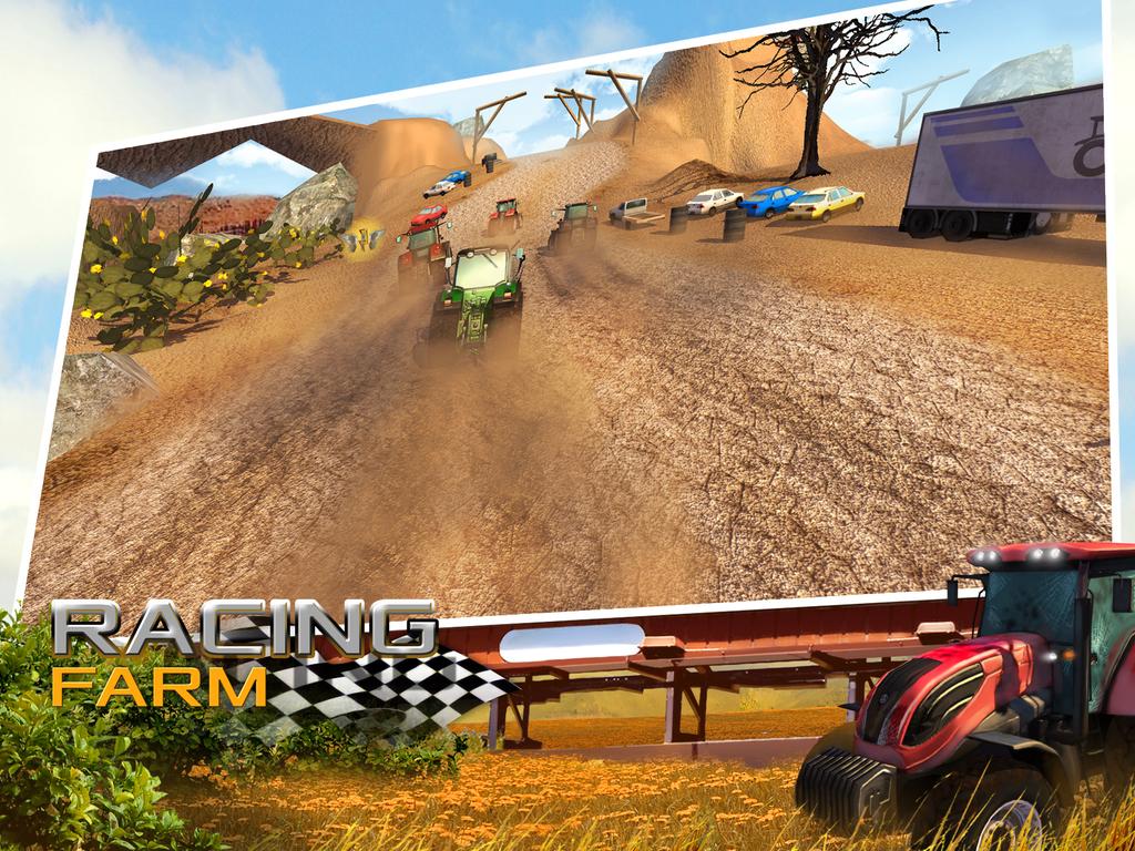 Crazy Farm Racing 3D Premium