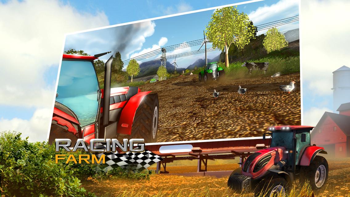 Crazy Farm Racing 3D Premium