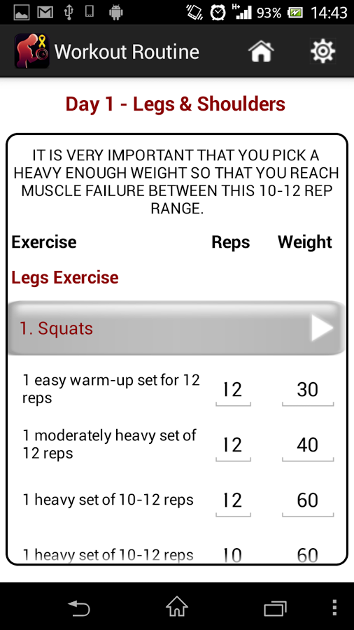 Dumbbell Muscle Workout Plan P