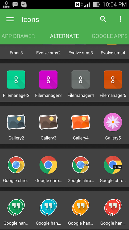 ECO Icons Theme