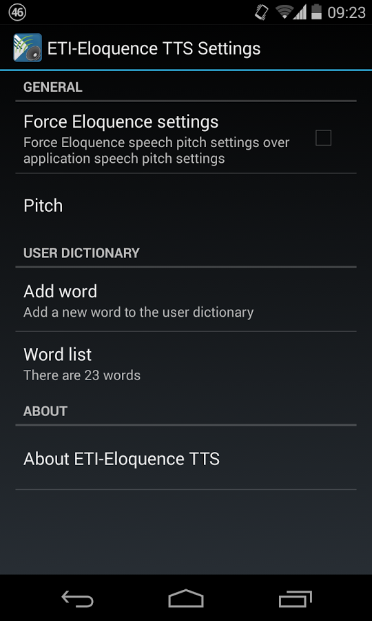 Eloquence Text To Speech