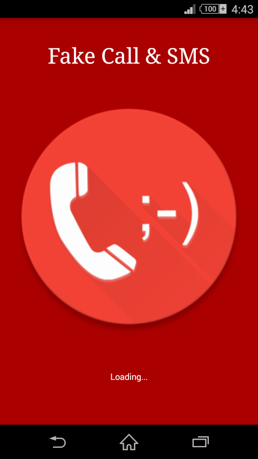 Fake Call app