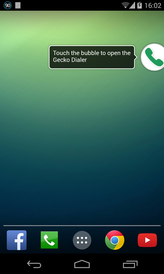 Floating Dialer