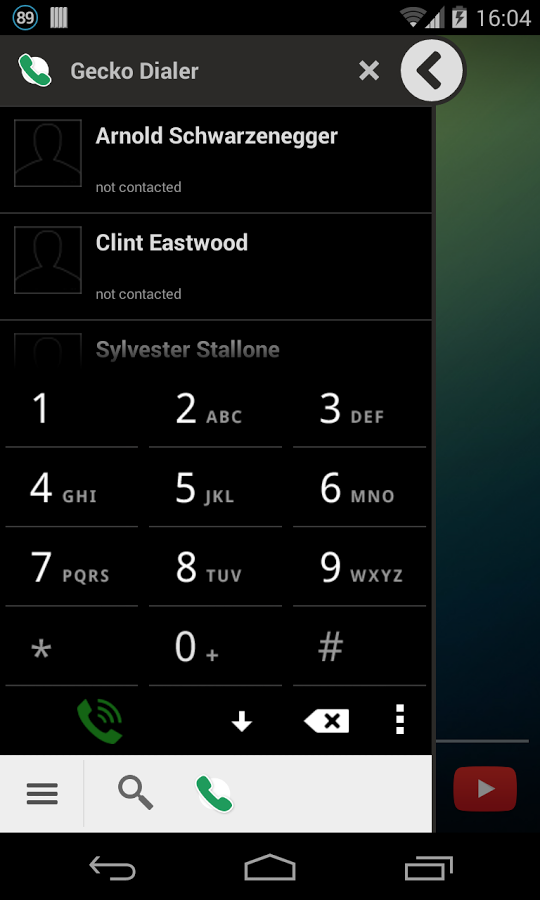 Floating Dialer