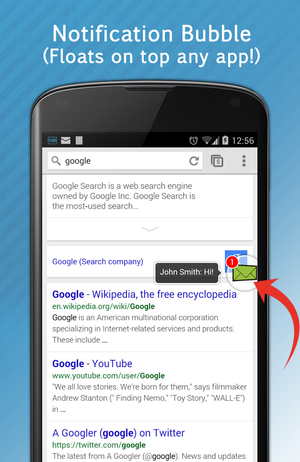 Floating Mail (with chatheads)