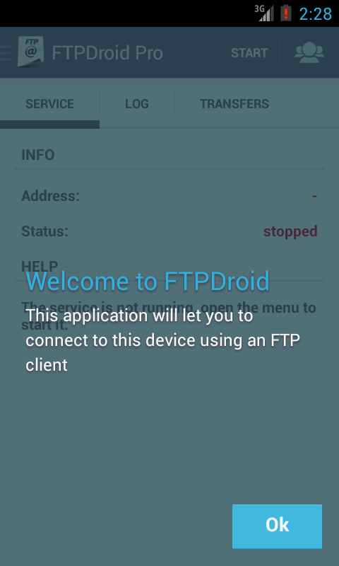 FTPDroid unlocker